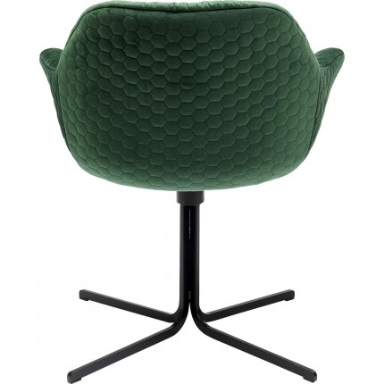 Swivel Chair Colmar Green Kare Design