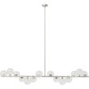 Suspension Scala Balls 150cm chrome Kare Design
