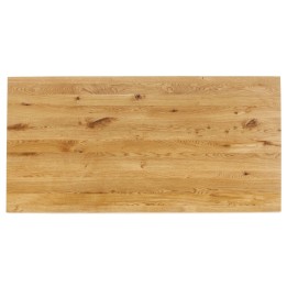Table Symphony chêne laiton 160x80