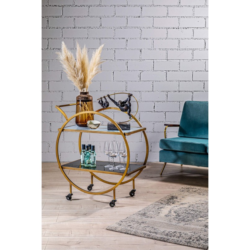 Desserte Loft laiton
