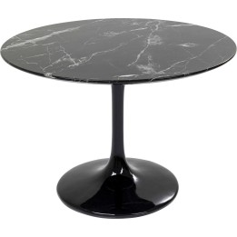 Table Solo Marble noir Ø 110cm