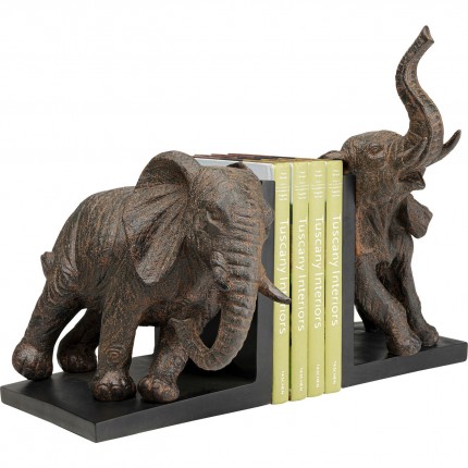 Bookend Elephants 25cm (2/Set) Kare Design