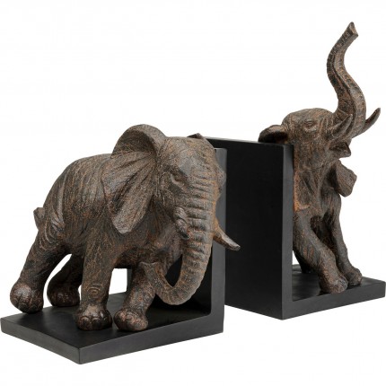 Bookend Elephants 25cm (2/Set) Kare Design