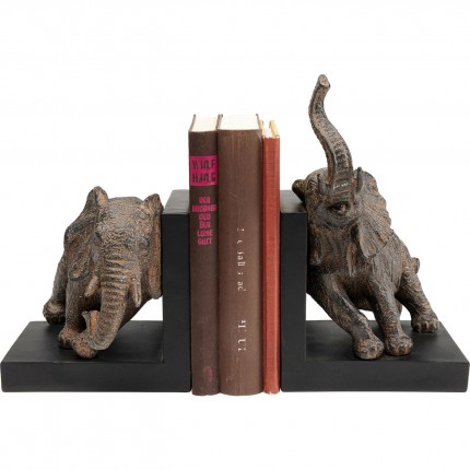 Boekensteun Elephants 42cm (2/Set) Kare Design