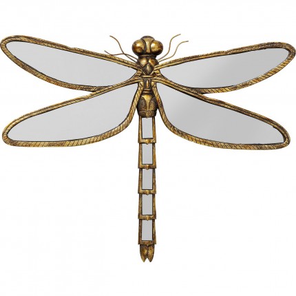 Wanddecoratie Dragonfly Spiegel 71cm Kare Design