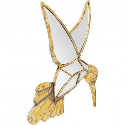 Wanddecoratie spiegel kolibrie 60cm Kare Design