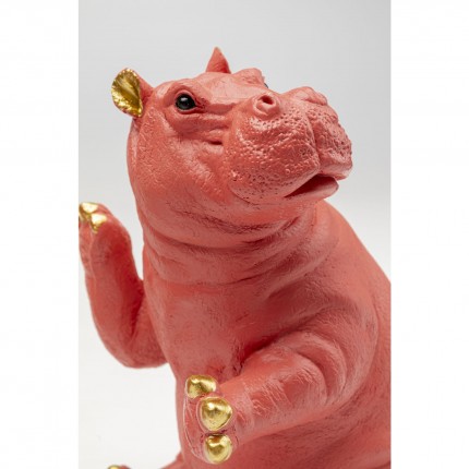 Bookend Hippo Pink (2/Set) Kare Design