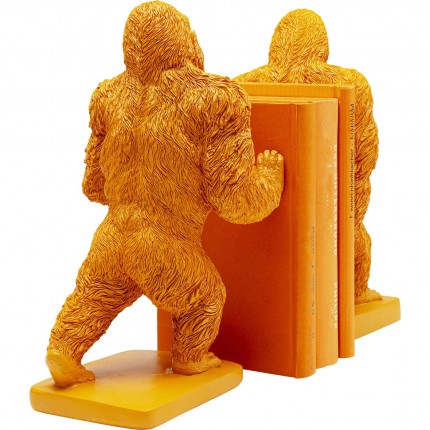 Bookend Gorilla Orange (2/Set) Kare Design