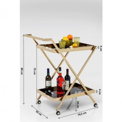 Dienbladtafel Casino Gouden Kare Design