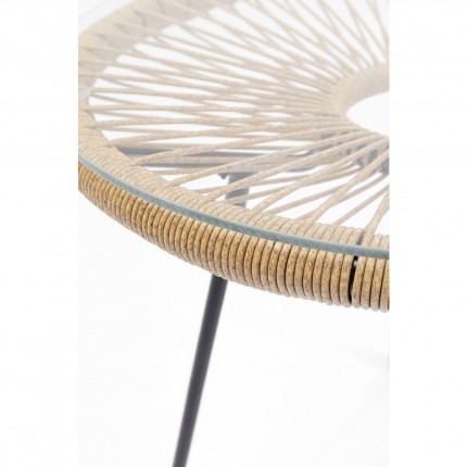 Outdoor Side Table Acapulco 50cm Nature Kare Design
