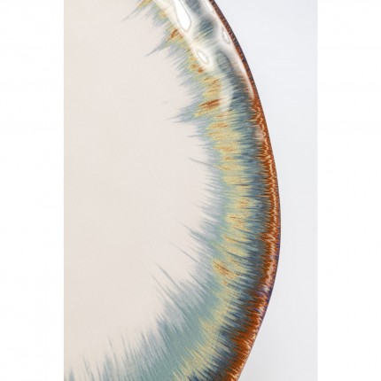 Plate Organic Ø26cm white (6/Set) Kare Design