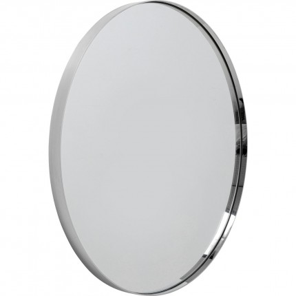 Wall Mirror Curvy Chrome Ø100cm Kare Design