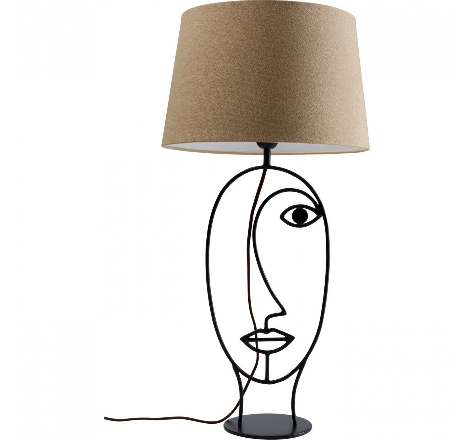 Face Wire Table Lamp - Face Wire - Kare Design