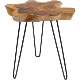 Table d'appoint Aspen 50x50 nature Kare Design