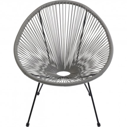 specificeren de wind is sterk Horen van Grey garden armchair - Acapulco - Kare Design