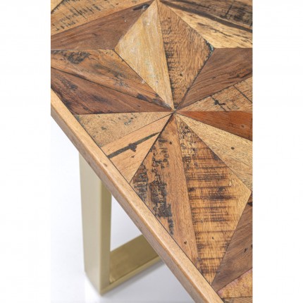 Table Stars 180x90cm brass Kare Design