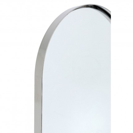 Floor Mirror Curvy Chrom Look 170x40cm Kare Design