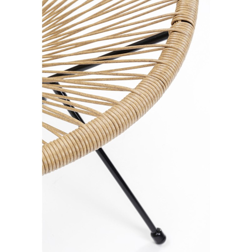 Fauteuil de jardin Acapulco nature Kare Design