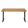 Table Office Symphony chêne-noir 160x80