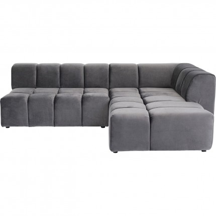 Canapé d angle Belami gris droite