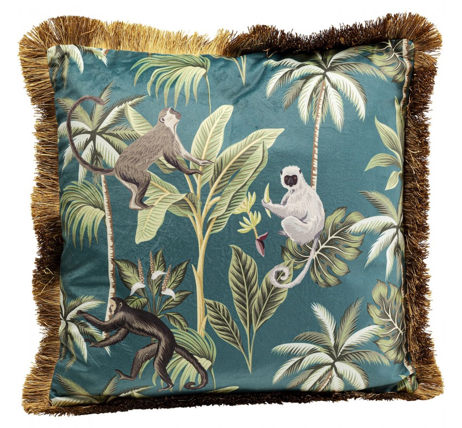 Kussen franje Jungle Fever 45x45cm Kare Design