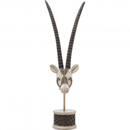 Decoratie Antelope Head Pearls 79cm Kare Design
