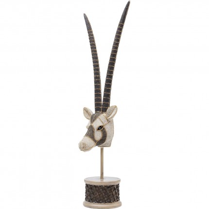 Decoratie Antelope Head Pearls 79cm Kare Design