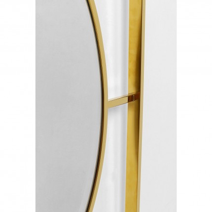 Spiegel Stanford Frame Gouden Ø90cm Kare Design