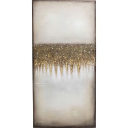 Tableau Abstract Fields 100x200cm Kare Design
