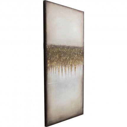 Schilderij Abstract Fields 200x100cm Kare Design