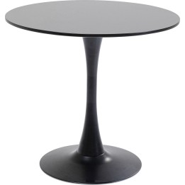 Table Schickeria noir Ø80