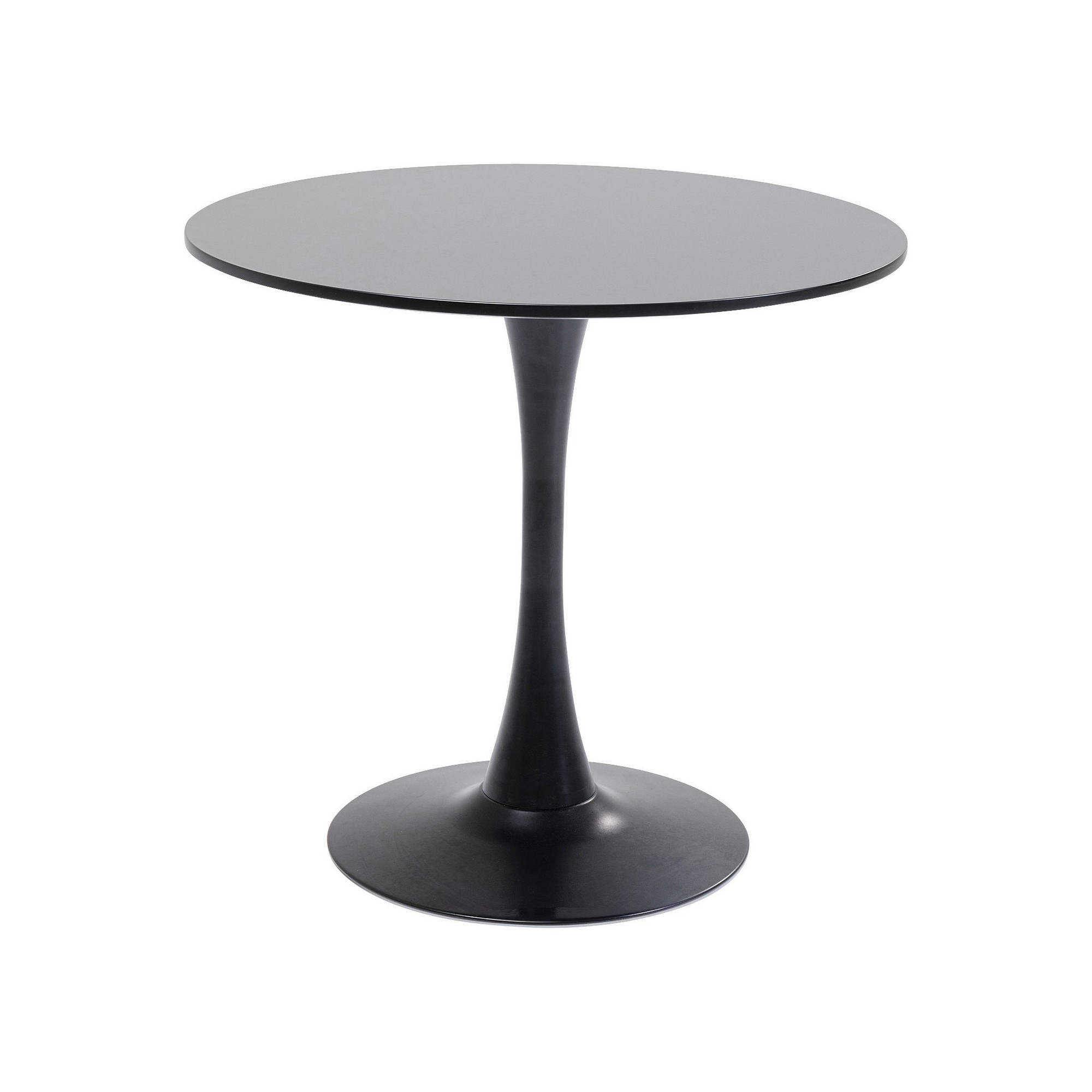 Table Schickeria noir Ø80