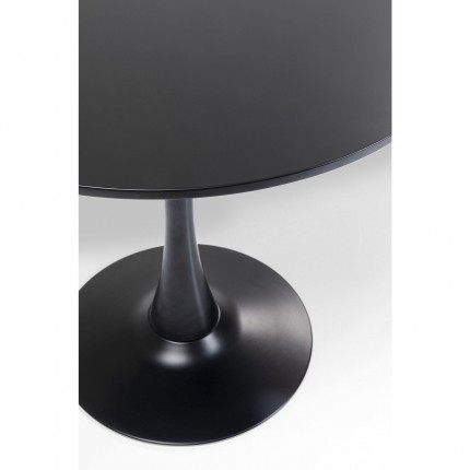 Table Schickeria Black Ø80cm Kare Design
