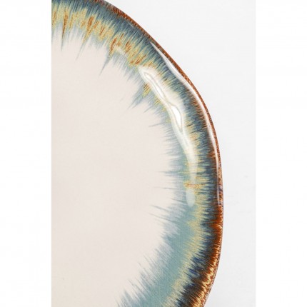 Plate Organic Ø20cm white (6/set) Kare Design