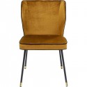 Chaise Irina velours ocre Kare Design