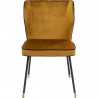 Chaise Irina velours ocre Kare Design