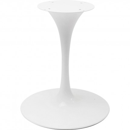 Pied de table Invitation blanc Ø60cm