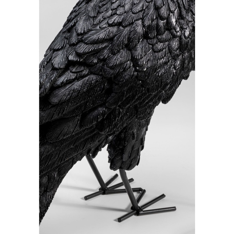 Lampe de table corbeau noir Kare Design