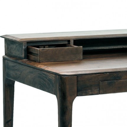 Desk Brooklyn Walnut 110x70cm Kare Design