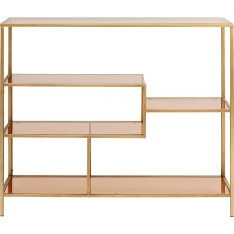 Etagère Loft doré 100x115