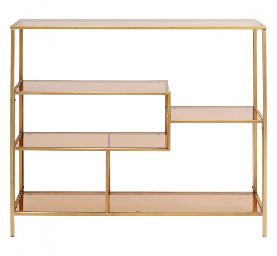 Bookshelf Loft 100x115cm Goud Kare Design