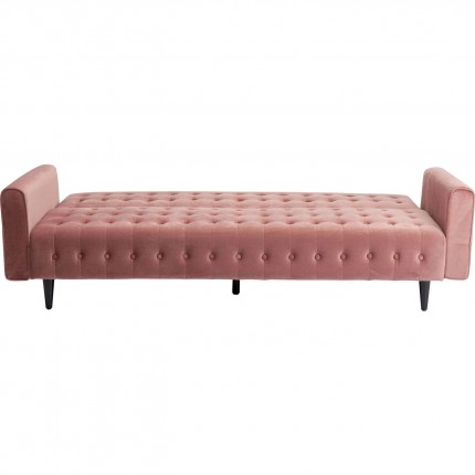 Sofa Bed Milchbar roze fluweel Kare Design