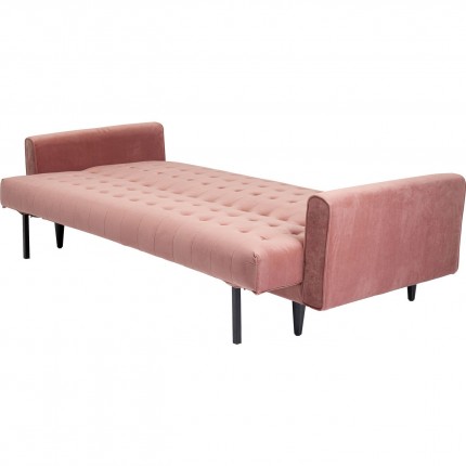 Sofa Bed Milchbar roze fluweel Kare Design