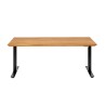 Bureau Smart Symphony chêne noir 180x90cm Kare Design