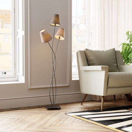 Floor Lamp Flexible Mocca Tre Kare Design