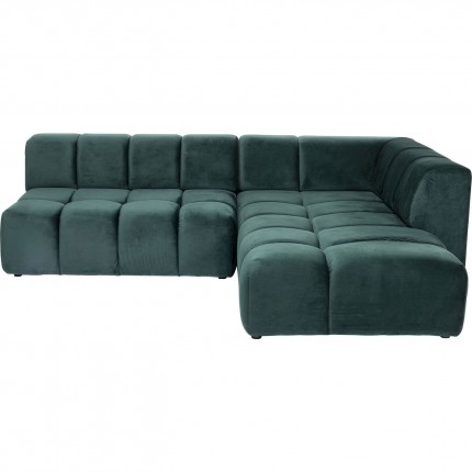 Corner Sofa Belami Dark Green Right Kare Design