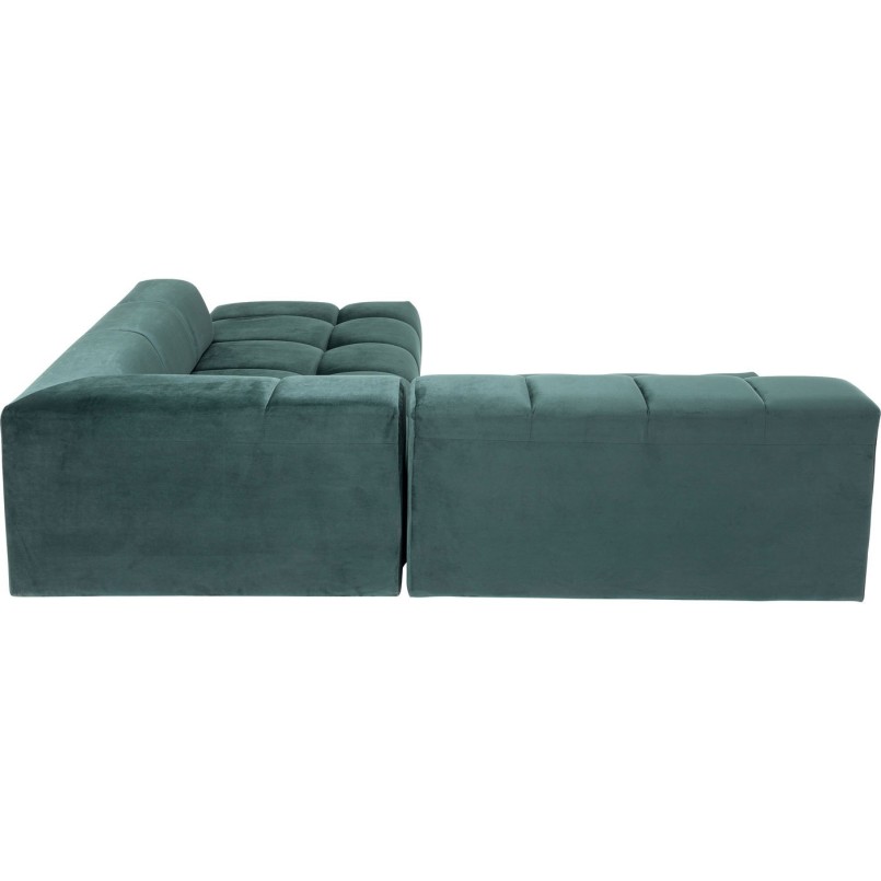 Canapé d angle Belami vert foncé droite 265cm