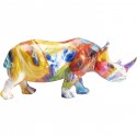 Figurine décorative Colored Rhino