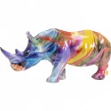 Figurine décorative Colored Rhino