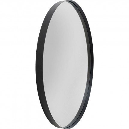 Wall Mirror Ombra Soft Black 100cm Kare Design